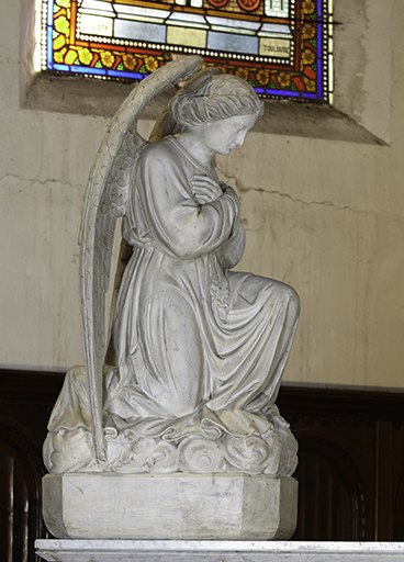 Paire de statues : Anges adorateurs du maître-autel