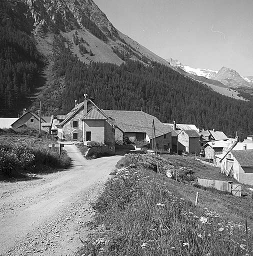 Vue prise du nord.