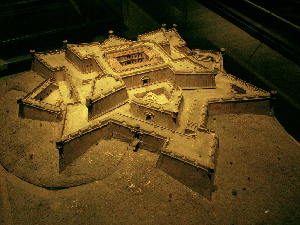 [Le haut fort de la citadelle de Marseille], c. 1670.