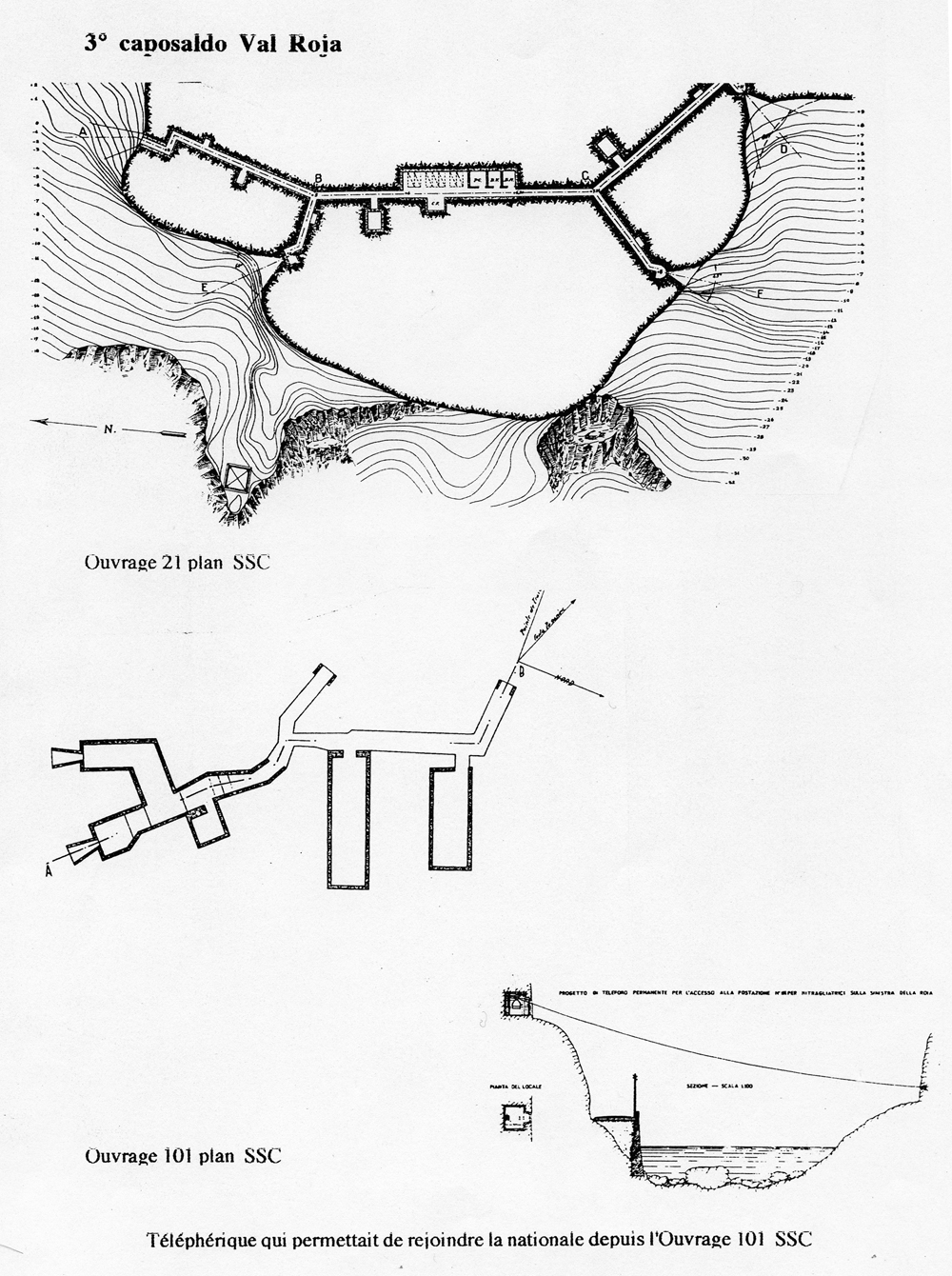 ligne fortifiée : 3e caposaldo Val Roja