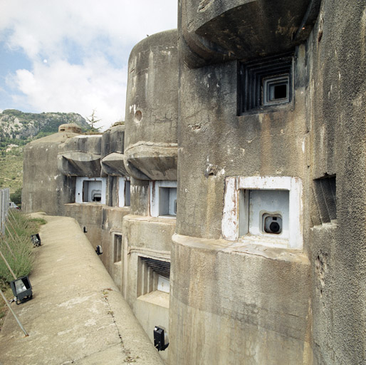 ouvrage mixte dit fort de Sainte-Agnès, secteur fortifié des Alpes-Maritimes