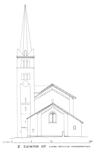 église paroissiale Saint-Pélage, puis Saint-Marcellin-Saint-Antoine