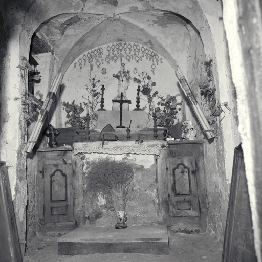 Le mobilier de la chapelle de pénitents Notre-Dame-du-Rosaire