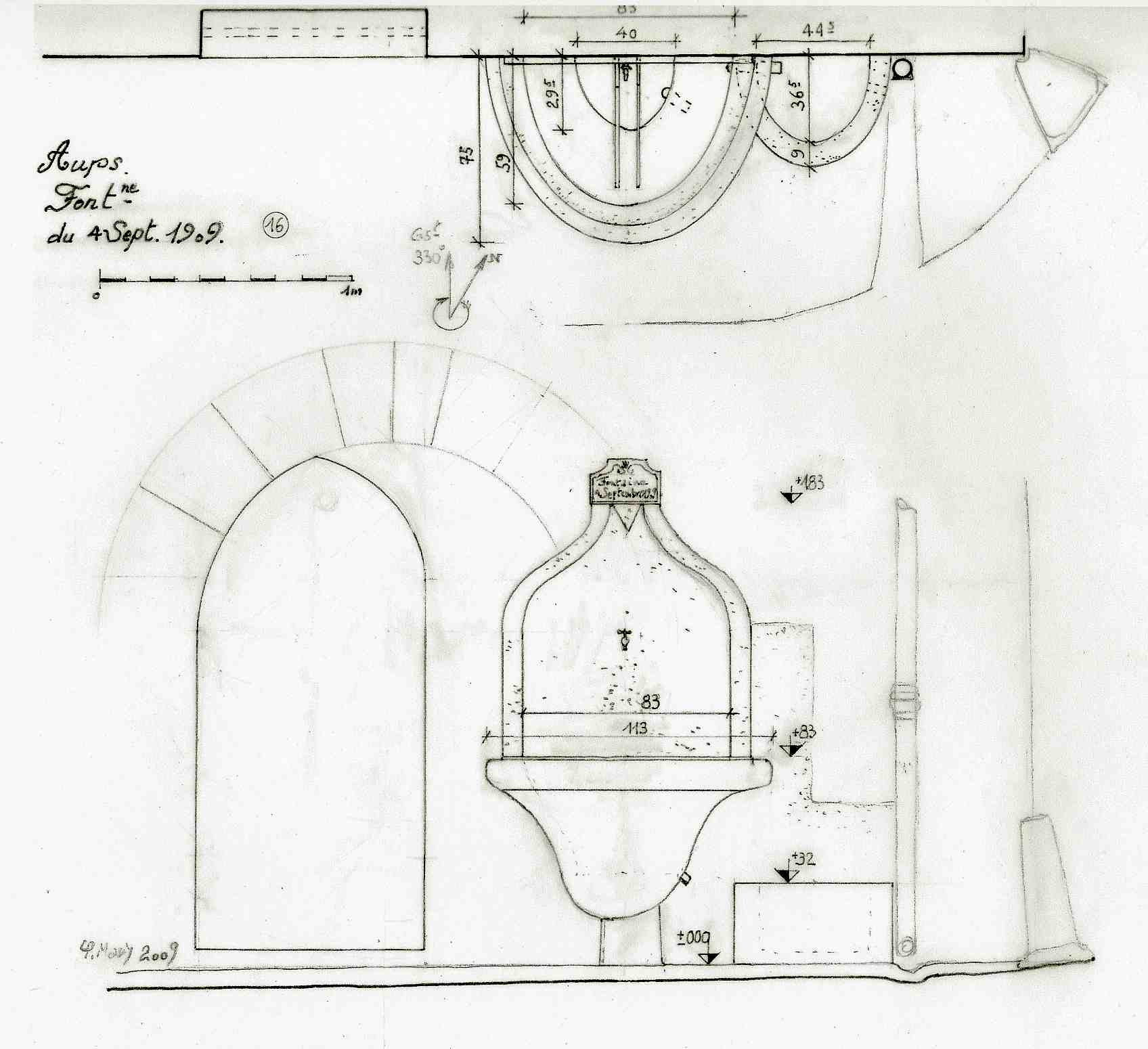 fontaine du 4 septembre 1909