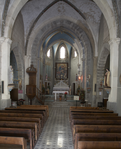 le mobilier de l'église paroissiale Saint-Sébastien