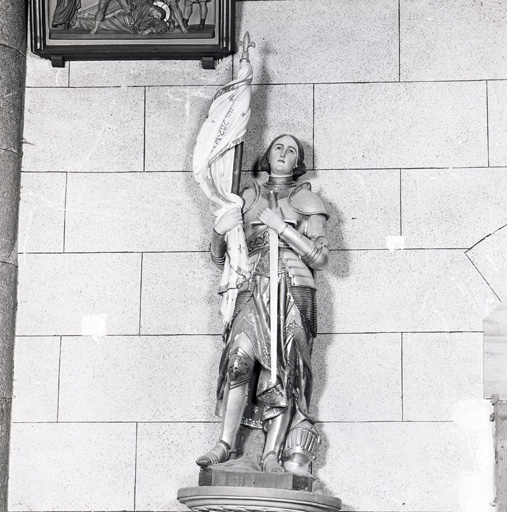 statue (grandeur nature) : Jeanne d'Arc