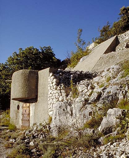 Vue du bloc 1 (entrée).