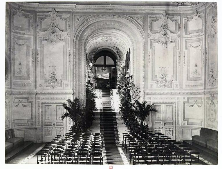 salle de concert devenue opéra dit Théâtre de Valrose, actuellement amphithéâtre d'enseignement