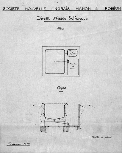 Usine d'engrais Manon