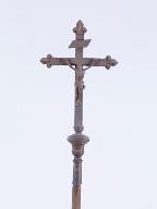 Croix de procession (N°3) : Christ en croix