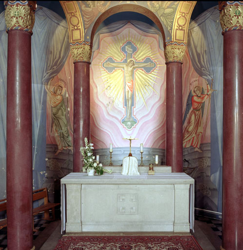 Le mobilier de l'église d'anglicans, actuellement église de Tous les Saints