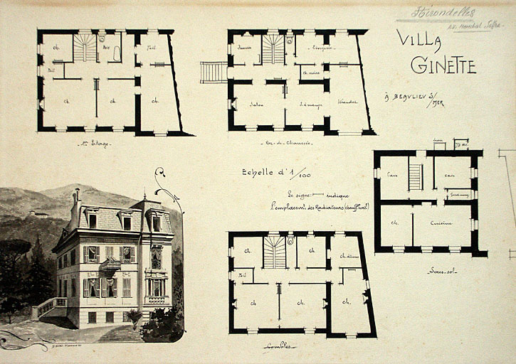 maison de villégiature dite Villa Ginette, puis Villa Les Hirondelles