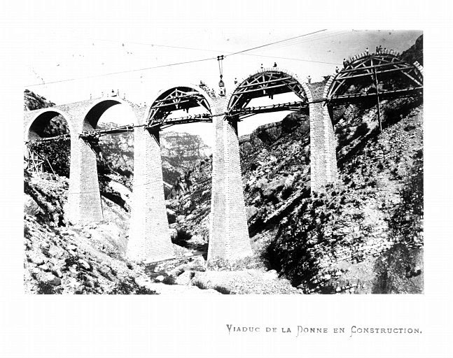 viaduc ferroviaire de la Donne