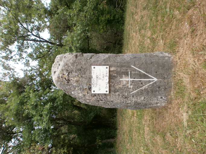 monument commémoratif, dit stèle des Résistants
