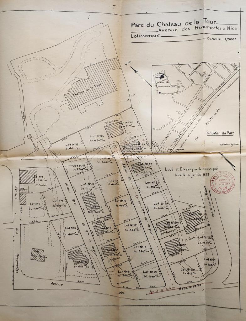 lotissement du Parc du Château de la Tour
