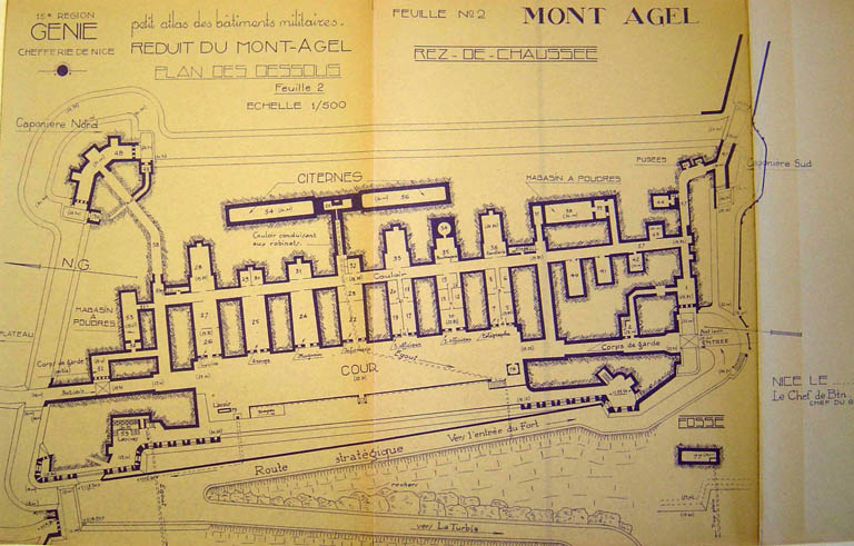 fort du Mont-Agel, de la place forte de Nice