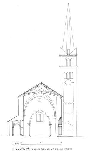 église paroissiale Saint-Pélage, puis Saint-Marcellin-Saint-Antoine