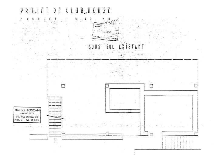 établissement nautique dit Yacht Club