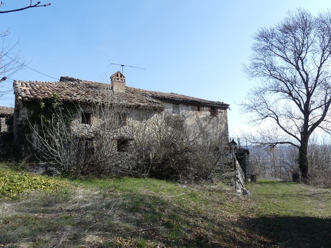 Bâtiment du logis. Elévation sud.