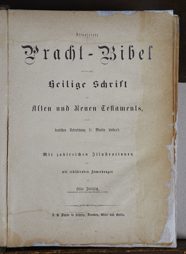 Livre : Bible de Luther