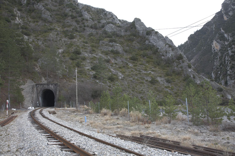 section Saint-André-les-Alpes - Digne-les-Bains de la voie ferrée des Chemins de fer de Provence