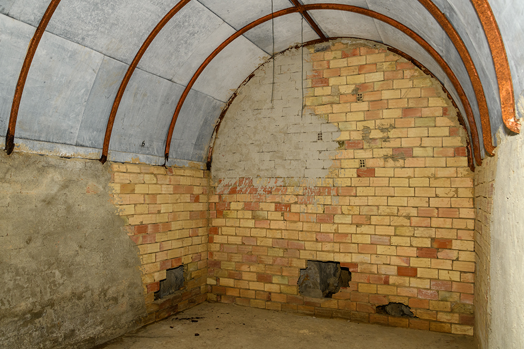 Salle d'un magasin dans la 2e branche de galerie du souterrain caverne