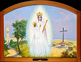 tableau, ex-voto : Vierge à l'Enfant dite Notre-Dame-de-Consolation