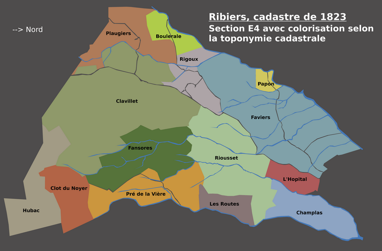 Présentation de l'ancienne commune de Ribiers