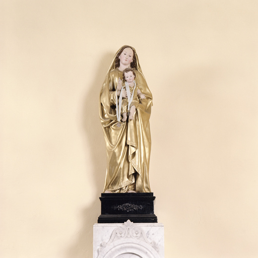 statue (petite nature) : Vierge à l'Enfant