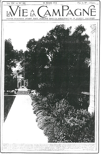 jardin d'agrément de la Villa Maryland
