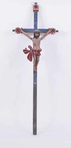 Croix de procession (N°1) : Christ en croix