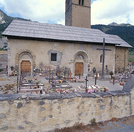 La façade sud.