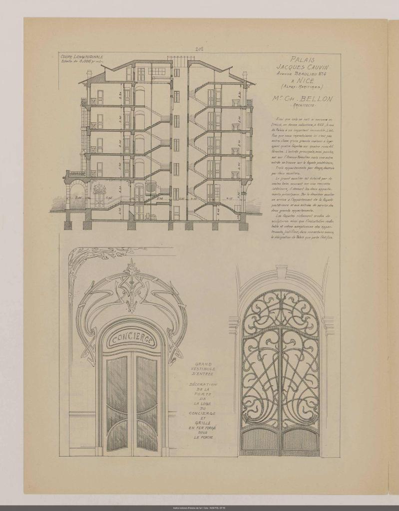 immeuble dit Palais Jacques Cauvin, actuellement Palais franco-russe