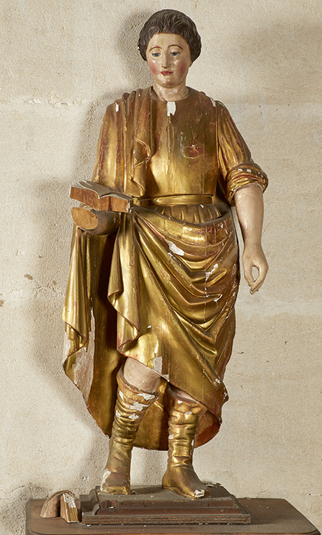 Statue (petite nature) : saint Pancrace