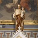 ensemble de 2 statues (petite nature) : Saint Joseph et l'Enfant Jésus, La Vierge à l'Enfant dite Notre-Dame-des-Victoires