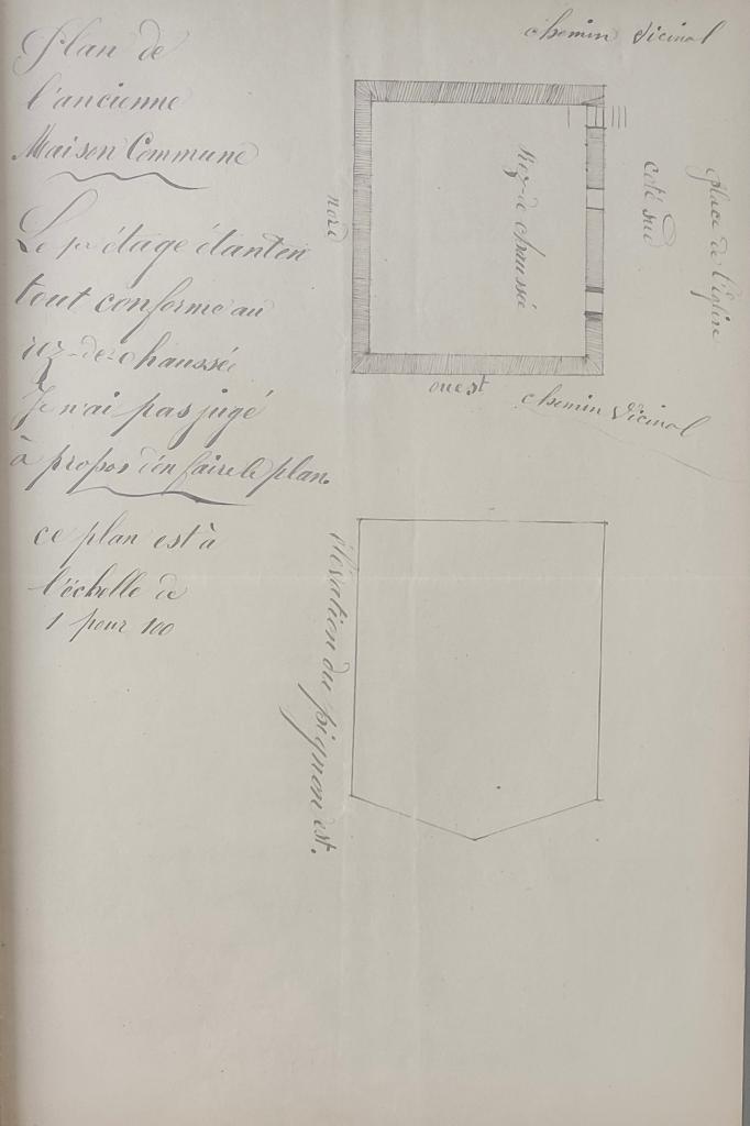maison, puis mairie, actuellement maison