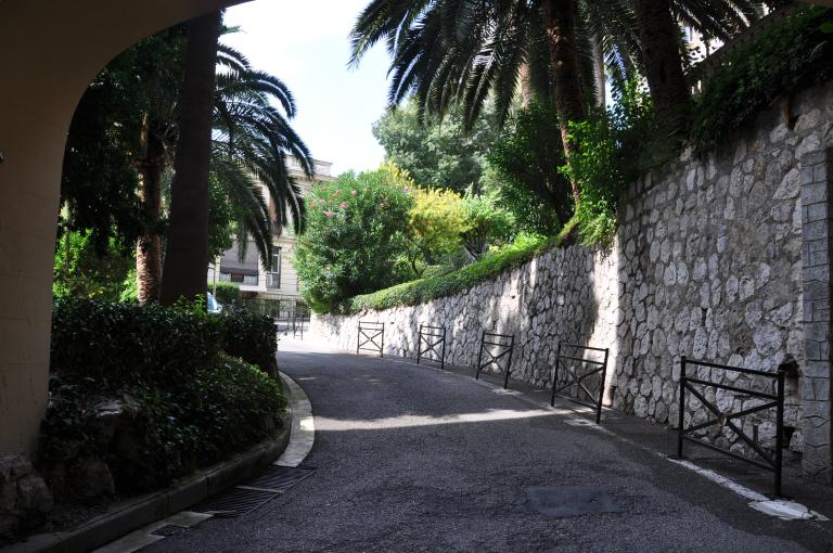 jardin d'agrément de l'Hôtel de voyageurs dit Le Grand Palais, actuellement immeuble en copropriété