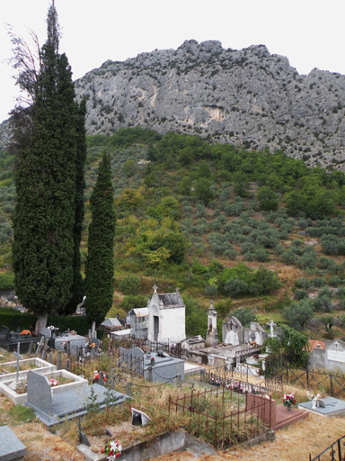 cimetière d'Entrevaux