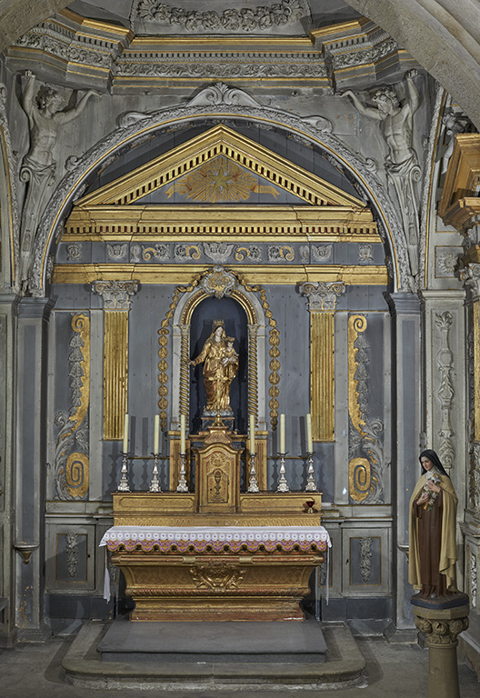 Ensemble de la chapelle de la Vierge, ancienne chapelle du Rosaire