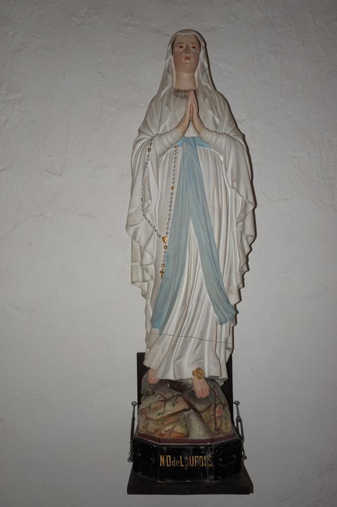 Statue (petite nature) : Notre-Dame de Lourdes