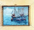 ex-voto, tableau : Deux bateaux