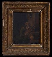 Tableau, cadre : Joueur de mandoline
