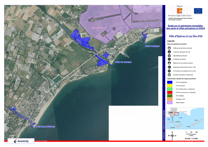 Ports et aménagements portuaires de la commune d'Hyères et de la presqu'ïle de Giens