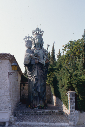 statue (figure colossale) : La Vierge à l'Enfant