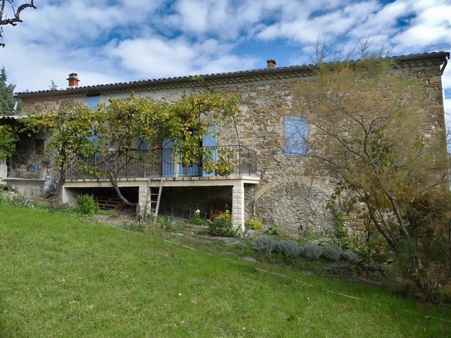 Bâtiment du logis. Elévation ouest.