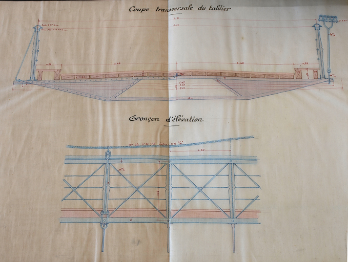 pont suspendu de Saint-Gilles