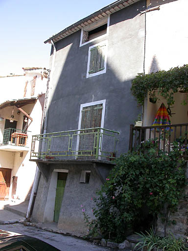 Enriez. Maison parcelle C 190. Elévation sud.