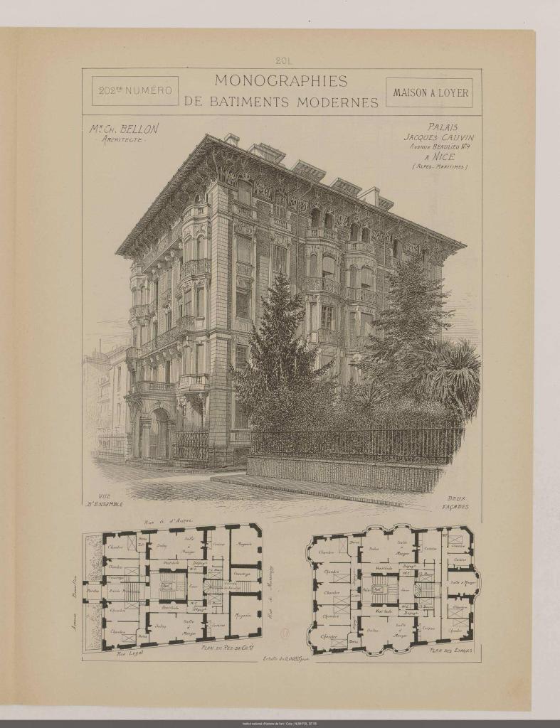 immeuble dit Palais Jacques Cauvin, actuellement Palais franco-russe