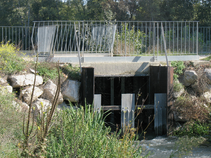 ponceau sur passe à poissons