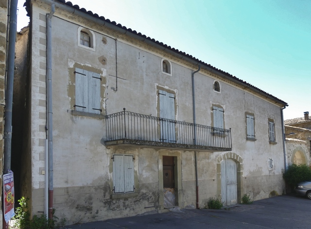 Elévation ouest.